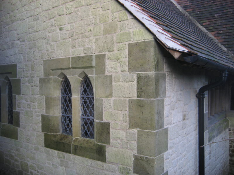 New stone window surround